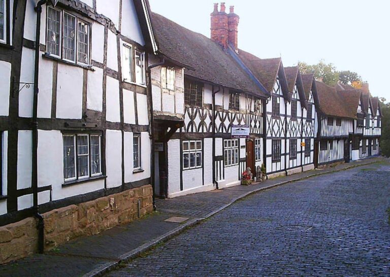 Medieval period English Tudor homes